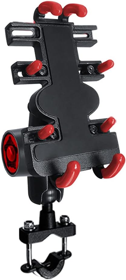 Aluminum Alloy Motorcycle Phone Mount Bike Handlebar Cell Clamp Scooter Clip Motorcycle Mount Bracket