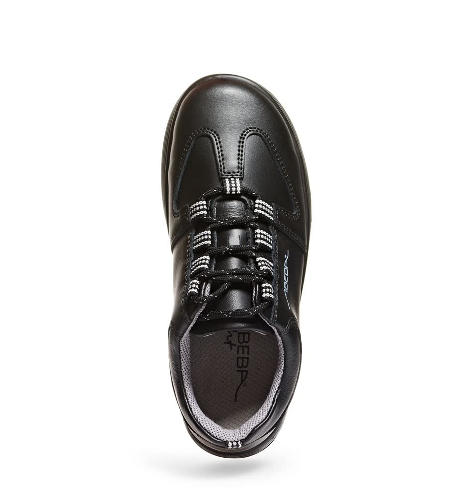 Abeba Halbschuh 711138 - X-Light Glattleder schwarz