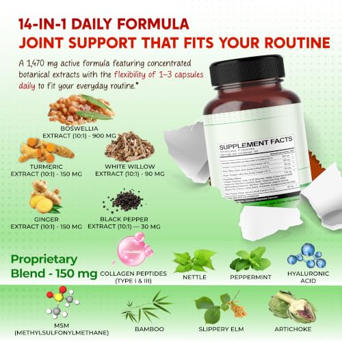 PEAKPURY Boswellia Complex Joint Supplement