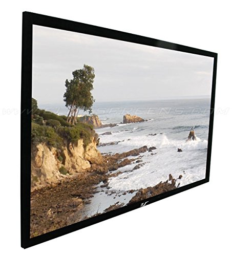 Image of Elite Screens Sable Frame, 180-inch 16:9, High Gain Fixed Frame Home Theater Projection Projector Screen, ER180GH1