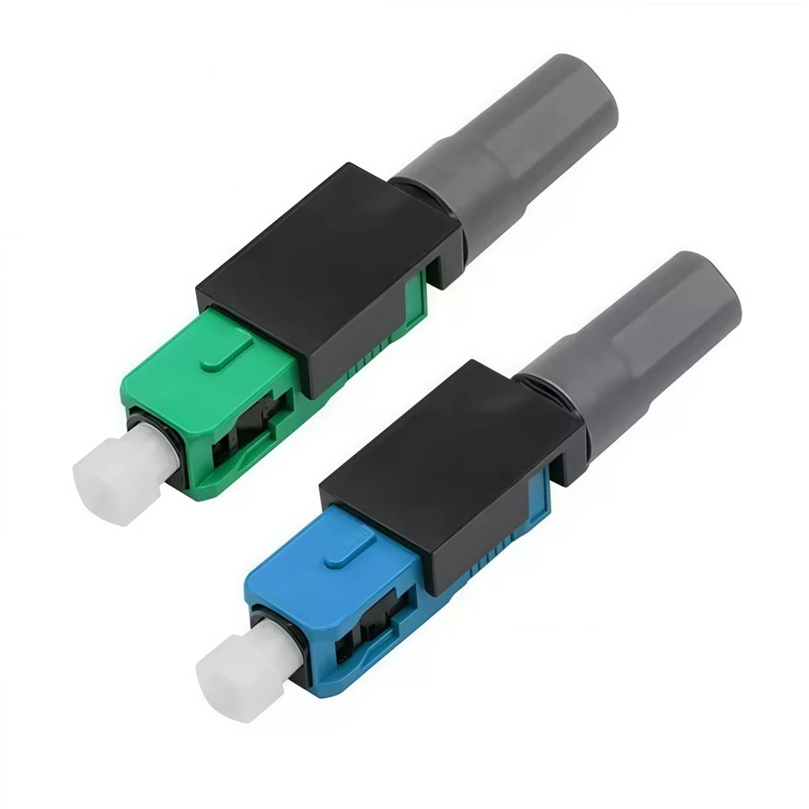 Connecteur rapide SC APC/UPC 51mm, 10 pièces, connecteurs d'épissure à froid pré-enterrés de qualité télécom, connecteur rapide monomode(SC UPC 100 pcs)