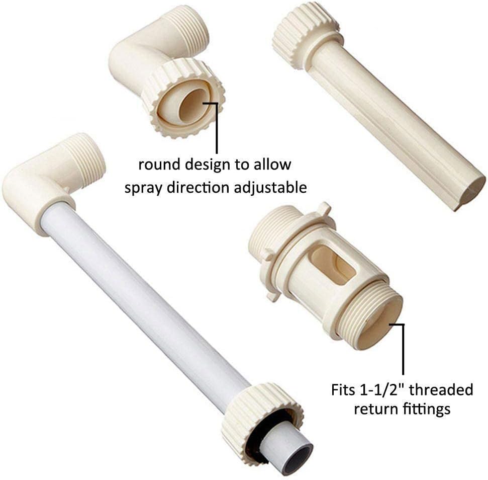 Fuente de chorro ajustable para piscina