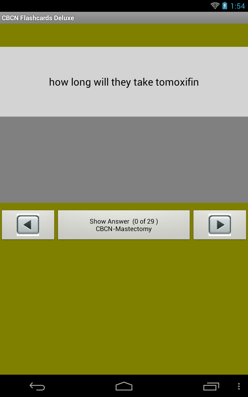 CBCN Flashcards Deluxe App on Amazon Appstore