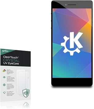 BoxWave Screen Protector Compatible with Purism Librem 5 - ClearTouch Crystal Anti-UV EyeCare 2-Pack, Filters Out Harmful Blue Light Reduce Fatigue