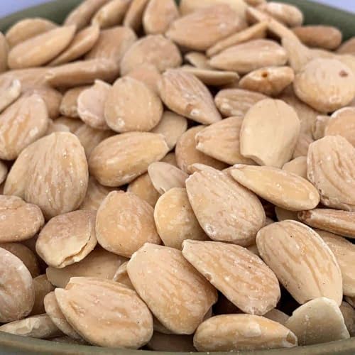 NULTHY - Almendra Repelada Tostada Ecológica Sin Sal 500gr | Origen España | Snack Saludable | Keto | Vegan | Proteína Vegetal