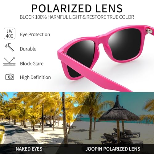 Image of Joopin Square Sunglasses Polarized UV400 Designer Sun Glasses Men Women