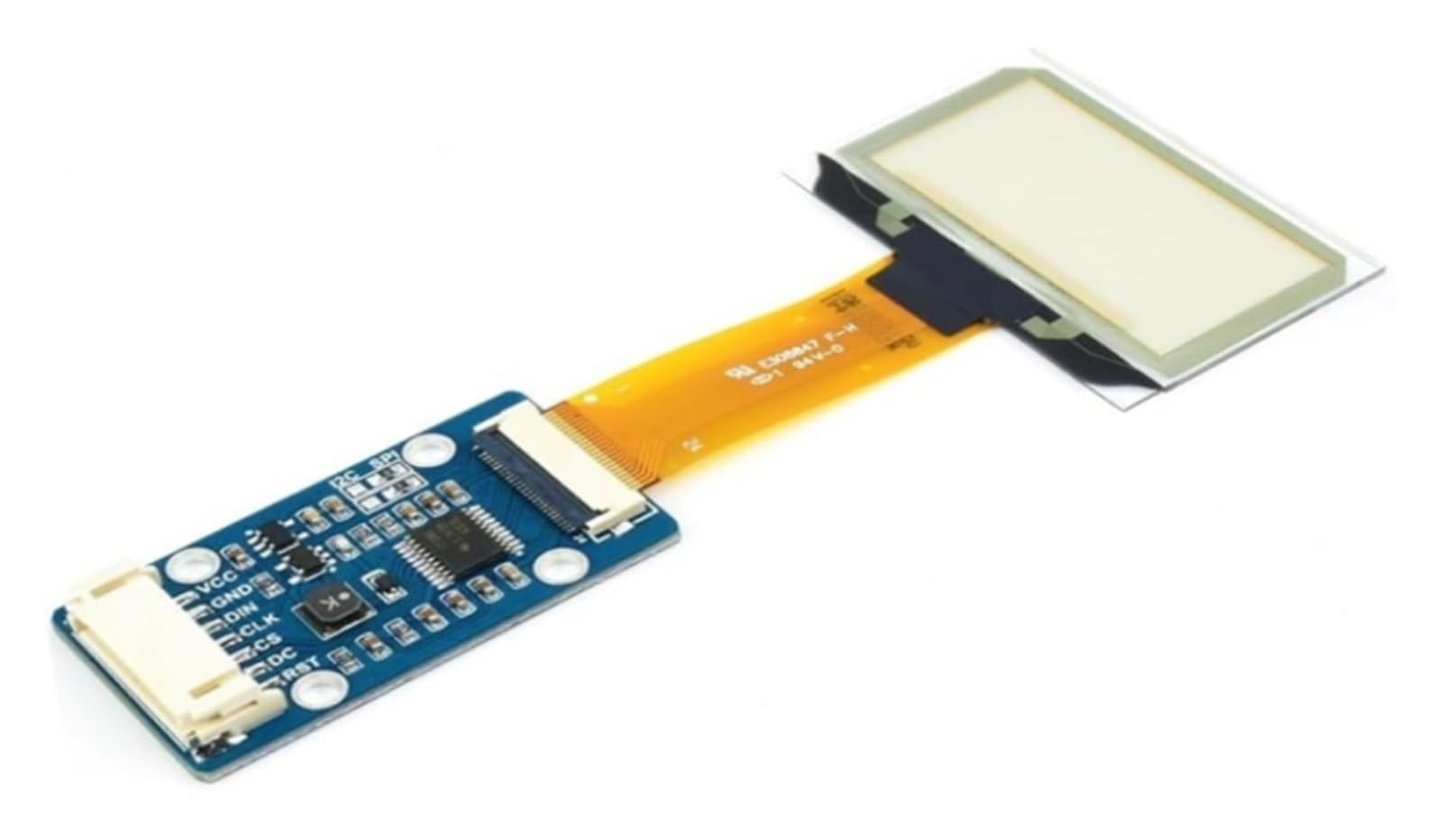 1,51-Zoll transparentes OLED-Display 128x64 SPI/IIC Parallelmodul