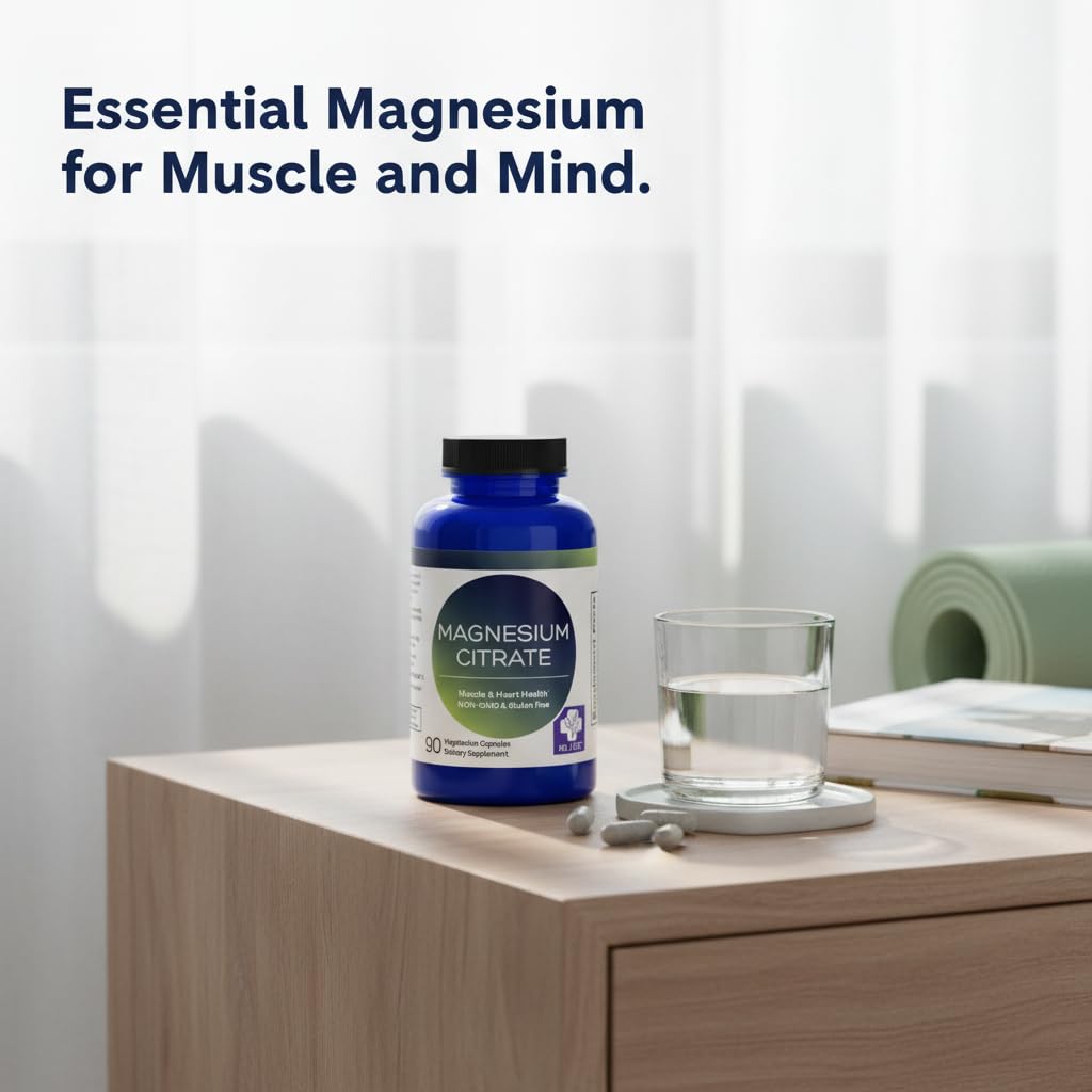 MD. Life Magnesium Citrate 250 mg, High Absorption, 90 Capsules, Non-GMO — Amazon image 4