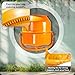 Harigal Electric Cement Mixer, 5.0 cubic Ft, Portable Concrete Mixer Machine, Wheelbarrow Cement Mixing Tools for Stucco