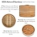 BirdRock Home Bamboo Steamer (Classic Bamboo, 8