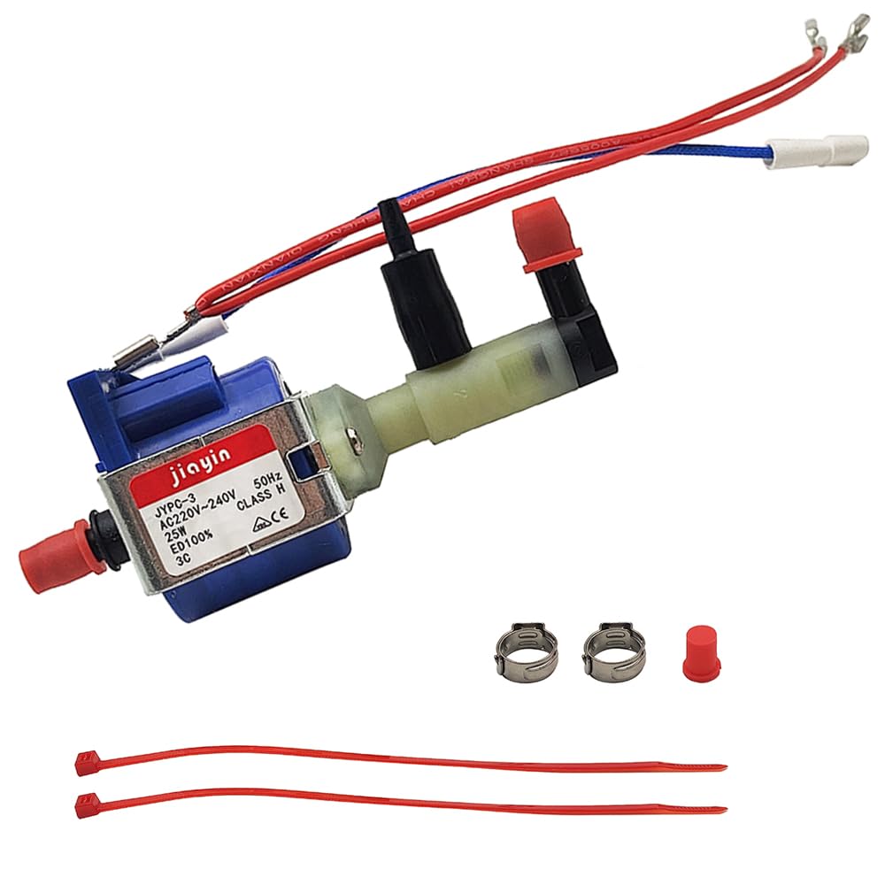 Jiayin JYPC-3 Pompe à eau à vapeur 25 W AC 230 V pour défroisseur vapeur Philips GC9650 GC9622 GC9685 GC9642 GC9682 Part.423902186522 42390