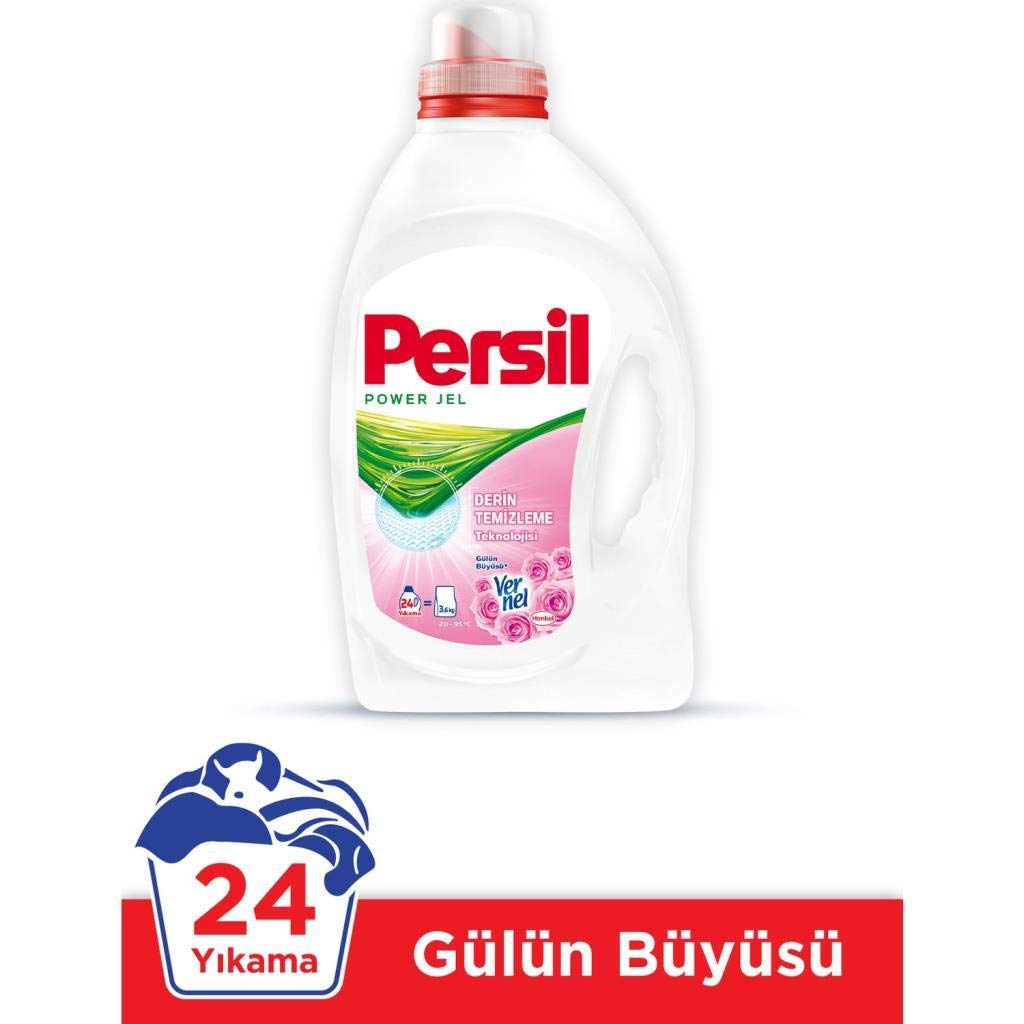 Persil Power Jel Çamaşır Deterjanı Gülün Büyüsü 24 Yıkama 1,68…