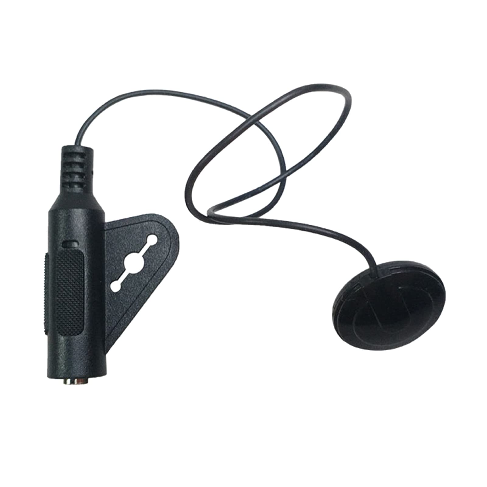 CHIUEAST Multi-Functional Acoustic Guitar Pickup Contact Microphone Piezo Transducer Cello Banjo Bass Ukulele Mandolin Universal Guitar Pickup Wire Connectors Acoustic Guitar with Mic Electric Single