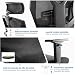 INTEY Silla Ergonómica de Oficina, Silla Oficina Ajustables Apoyabrazos y Soporte Lumbar,...