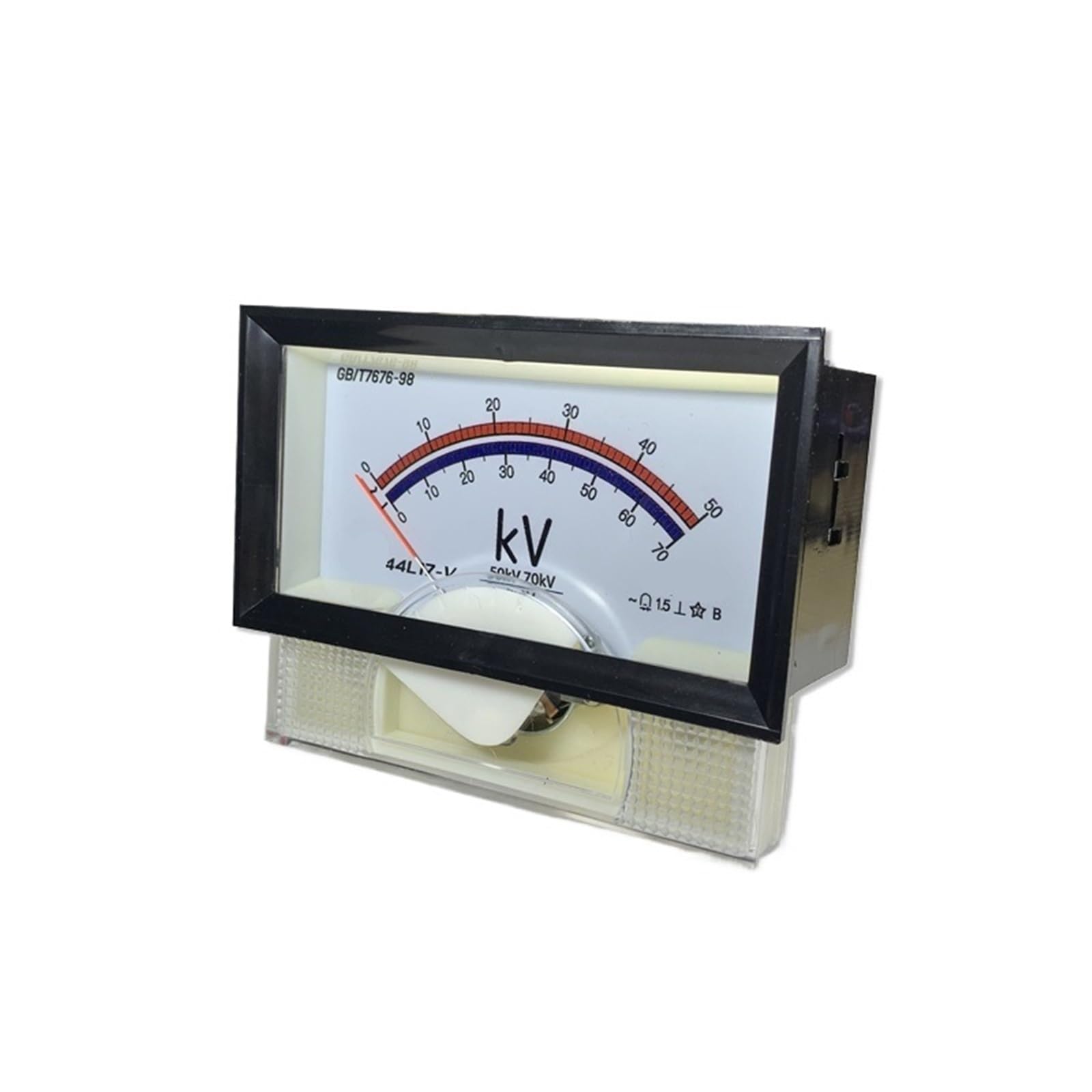 Voltímetro de CA 44L17-V 250v/300V/450V/600V Voltímetro de CA Puntero 44l23 60 * 108(AC 150V)