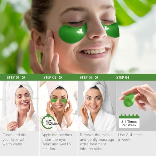 Image of Vita-A Retinal Shot Tightening Booster Serum, 0.1% Retinal, Matrixyl 3000 5%, Panthenol 1%, Pore Minimizer, Anti-Wrinkle, 15ml (GREEN EYE MASK PATCHES)