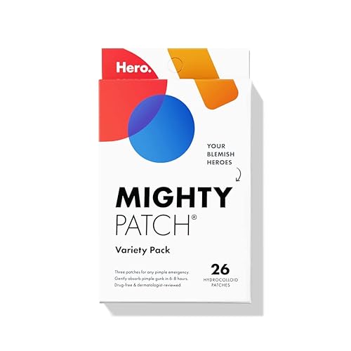 Mighty Patch Paquete variado de Hero Cosmetics Parches hidrocoloides para acnĂ© para cubrir granos y manchas calcomanĂas para cara y piel aptas para Mighty Patch Paquete variado de Hero Cosmetics Parches hidrocoloides para acnĂ© para cubrir granos y manchas calcomanĂas para cara y piel aptas para