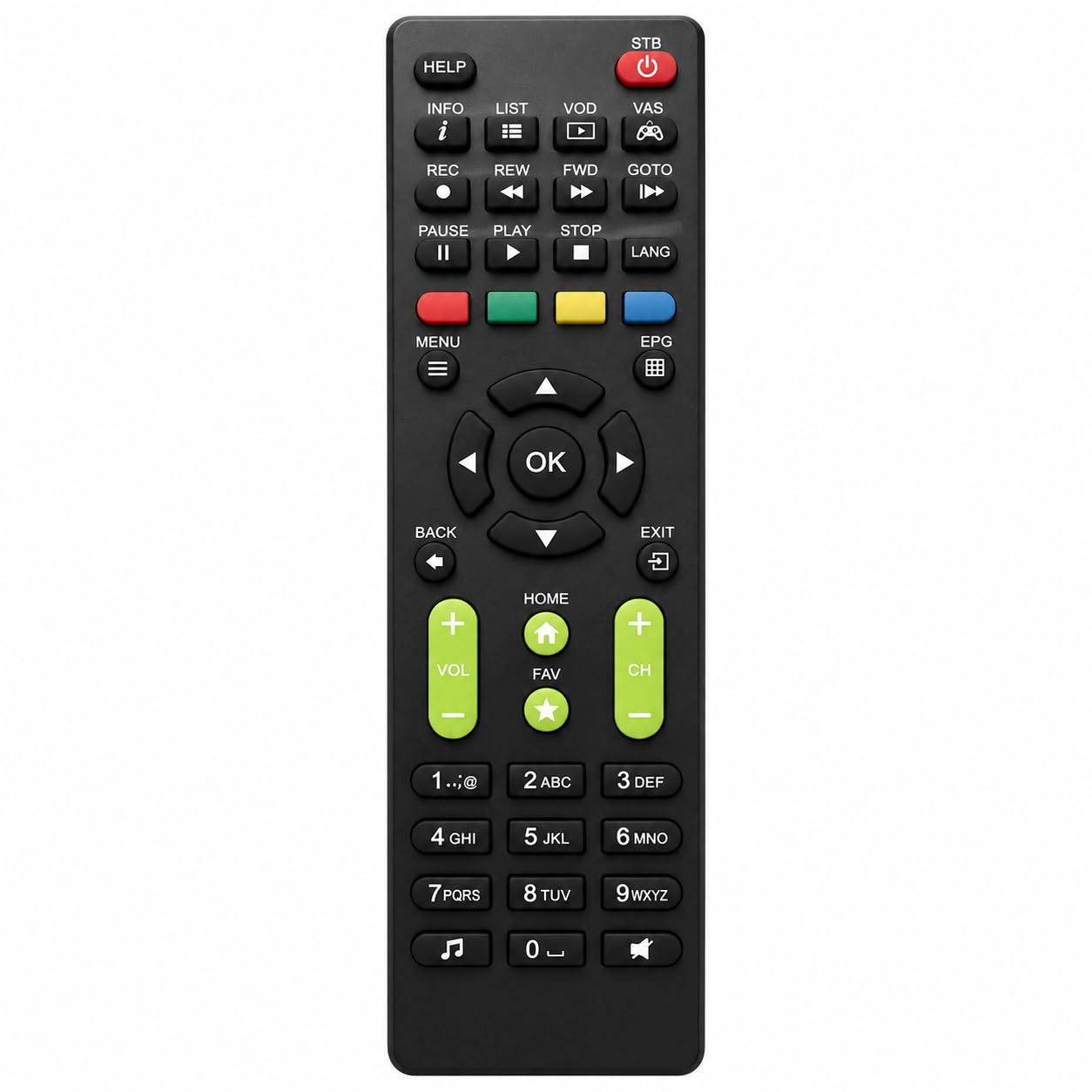 Compatible with Nxt Digital Set Top Box Remote Control with Recording | Durable ABS Body | Instant Response | Easy Setup | Premium Built-picture-10