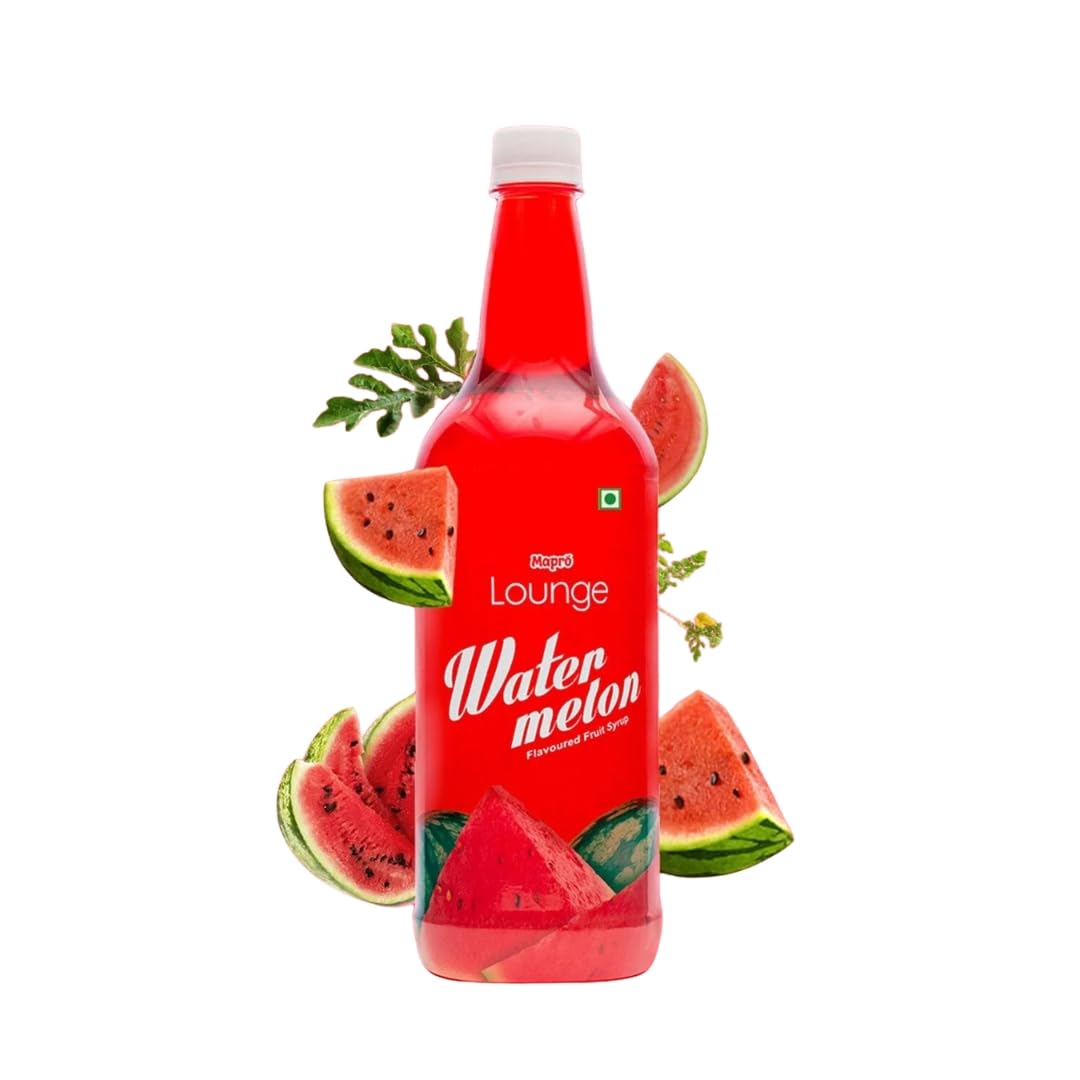Mapro Lounge Watermelon Cocktail Mixer Mocktail Fruit Syrup - 1L |Contains Real Fruit Juice| Gluten Free| Zero Cholestrol (B00UTIIF14) Amazon Price History, Amazon Price Tracker