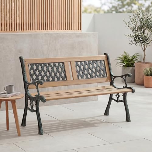 Garden Vida Tuinbank, ontwerp met twee kruisjes