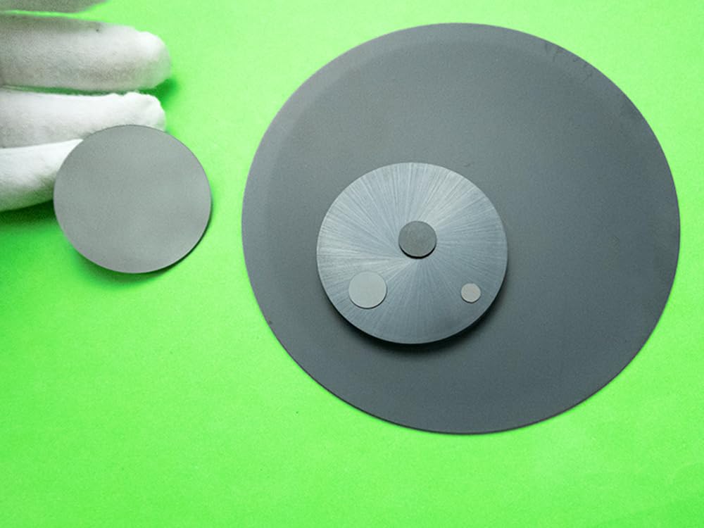 Round Silicon Nitride Ceramic Sheet - D 5/60mm Si3N4 Sheet for Industrial Applications - 1PCS(40 * 1.0mm)