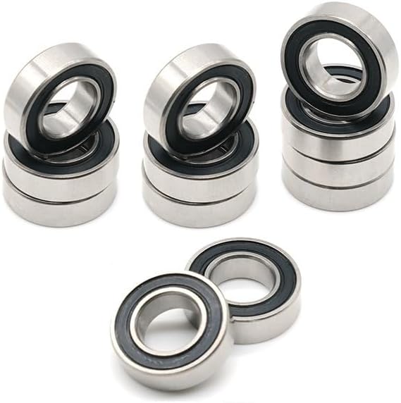 8Pcs 608 Bearing 608 2RS Skateboard Bearing 8X22X7 Inline Skates Bearing ABEC-7 608 2RS Skateboard for Skate Board Longboard