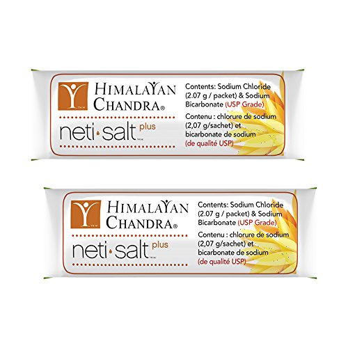 Himalayan Chandra Neti Salt Plus Refill Sachet 60Ct #TOP3