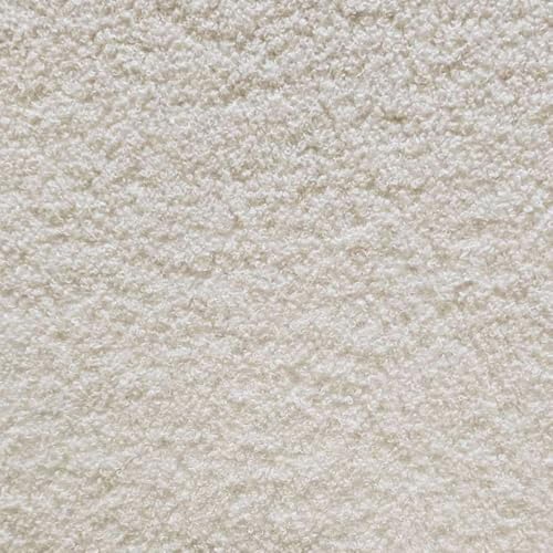 Image of Amazon Brand - Umi Home Swivel Height-Adjustable Boucle Fabric Office Computer Study Desk Chair for Salon, Spa in Off White Color