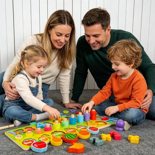 Juego de memoria para vincular formas y aprender cifras jugando 3