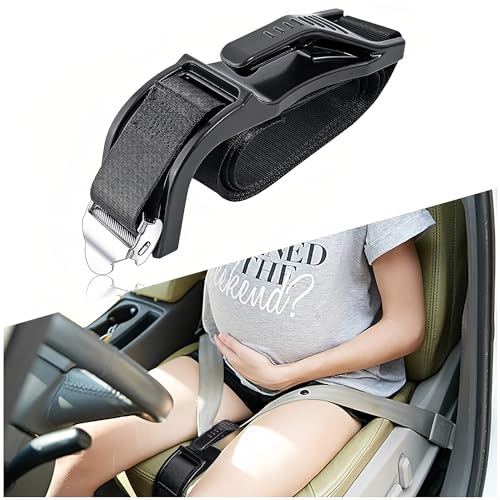 Recopilación y reviews de Bolso prenatal comprados en linea. 29 JIURUN - Ajustador para mujeres embarazadas - Ajustador de golpes de embarazo para madre, vientre de mamás (negro)