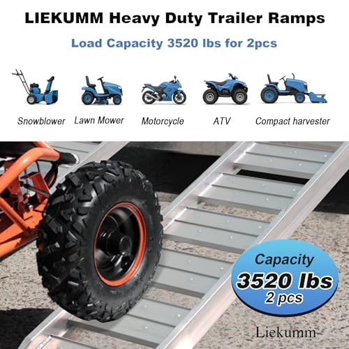 Rampas LIEKUMM de aluminio para carga 47.4 in longitud miniatura 6