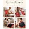 Red Light Therapy Mat, 24x 12 Large Red Light Therapy Pad with Controller, 660nm & 850nm Near Infrared Light Therapy with Timer, Pulse Mode, 242 LED Beads, Back Shoulder Joint Pain Relief