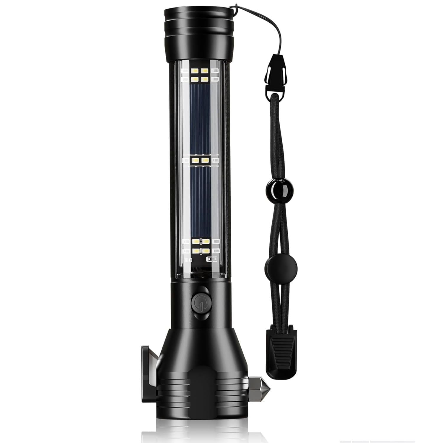 ANIMERO Solar LED Flashlight – Ultra Bright 450 Lumens, USB Rechargeable, 5 Modes, Solar & Battery Powered for Outdoor, Camping, Hiking-picture-16
