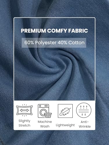 Image of GRECIILOOKS Women's High Waist Denim Skirt with Front Slit - Long Maxi Jean Skirt Casual Fashion - Stylish Denim Skirts for Women