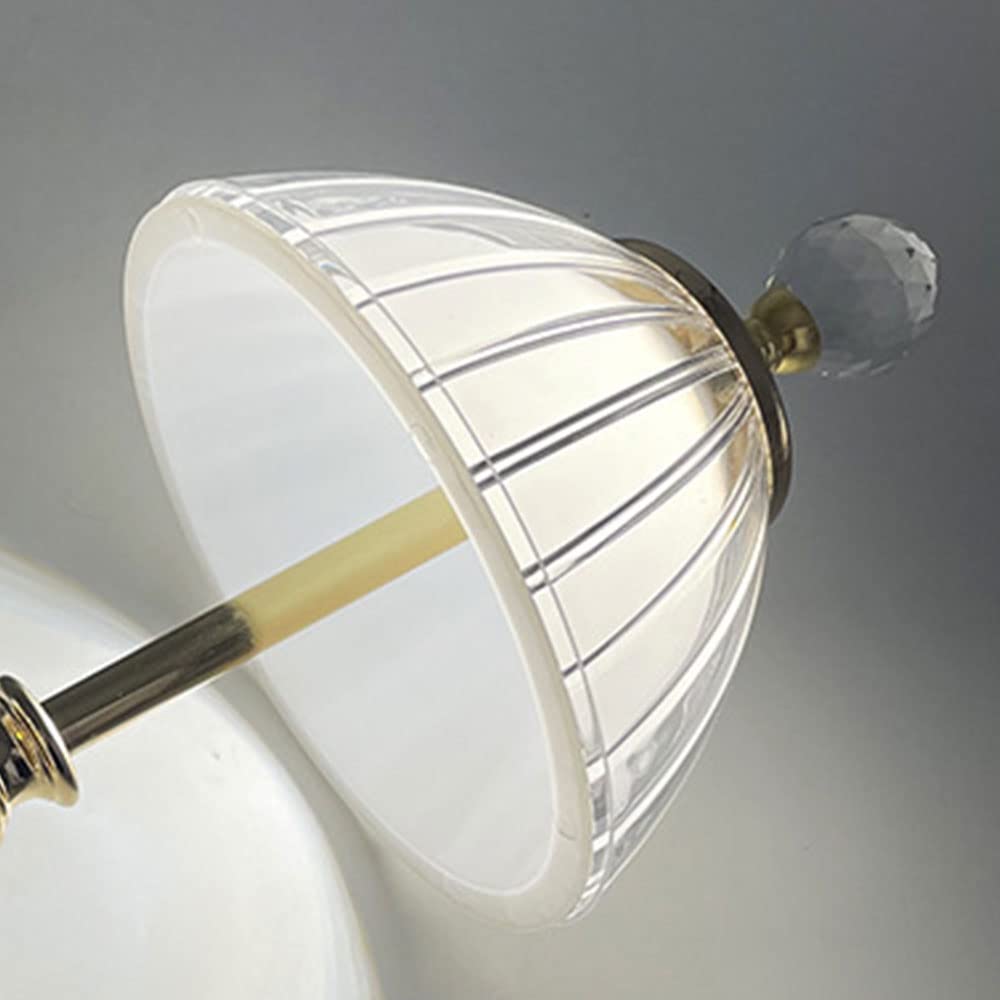Diamentowa kryształowa lampa stołowa LED przenośna akumulatorowa lampa biurkowa 3 kolory ściemniana bezprzewodowa lampa biurkowa z dotykowym światłem