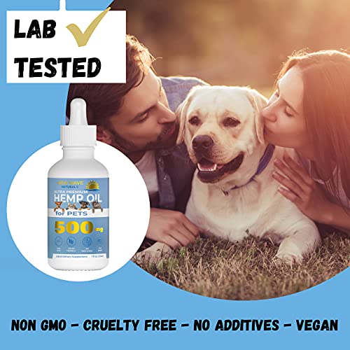 Hemp Oil for Pets - 500mg - Promote a Healthy Lifestyle for Your Pet with The Best Hemp Oil for Pets - Non Flavored - Image 6