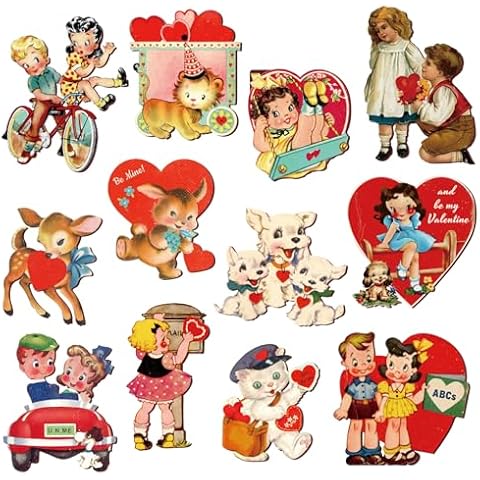 Whaline Valentine's Day Refrigerator Magnets Cover