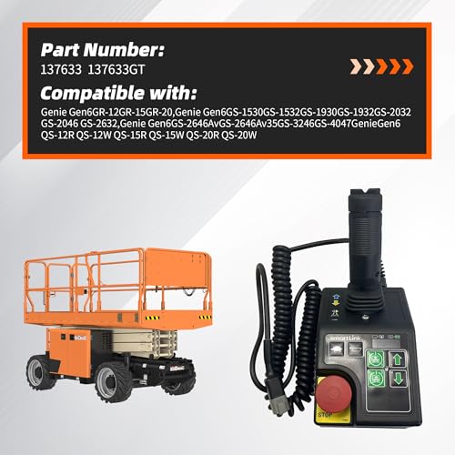 Image of 137633 Control Box Assembly for Genie Gen 6 GS-1530 GS-1532 GS-1930 GS-1932 GS-2032 GS-2046 GS-2632 GR-12 GR-15 GR-20 GS-1530 GS-1532 GS-1930