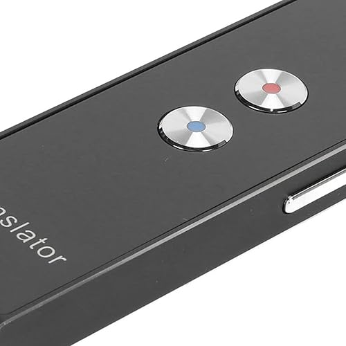 Miniatura 9 de Dispositivo de traductor de idiomas, 96 idiomas traductor inteligente de idiomas extranjeros con batería de 400 mAh, dispositivo de traductor