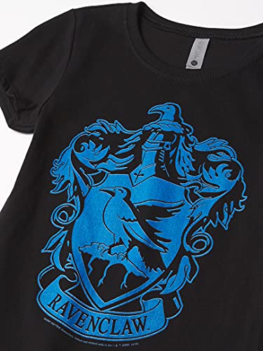 Harry Potter Simple Raven Girl's Solid Crew Tee2