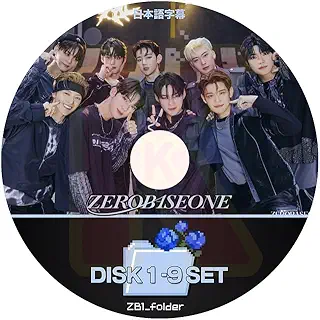 K-POP DVD ZB1_Folder 9枚SET EP01-EP30 日本語字幕あり ZEROBASEONE ゼロベースワン ゼベワン KPOP DVD
