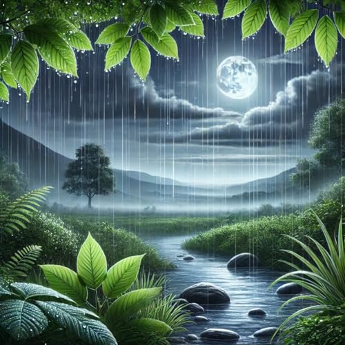 ️ Lluvia suave cayendo, calmando tu mente y cuerpo