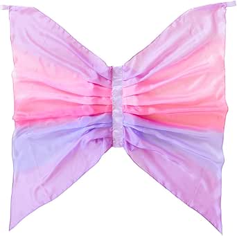 Sarah\\\'s Silks Blossom Fairy Wings | Butterfly Costume for Kids, Real Natural Silk Montessori Waldorf Toys Dress Up for Pretend Play | Hand Dyed Toy for Girls Ages 3-8