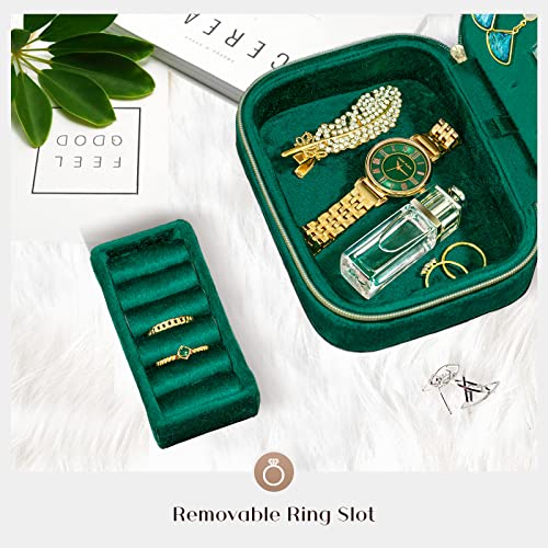 Procase Jewelry Box Bundle With Velvet Jewelry Box #TOP5