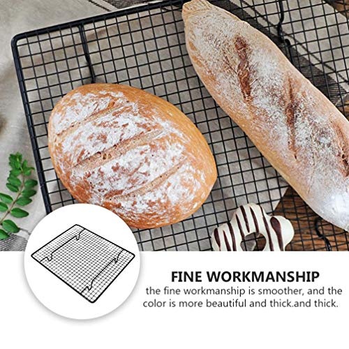 Hemoton Rack de resfriamento antiaderente para forno, suporte para secagem de bolo de pão, prateleir