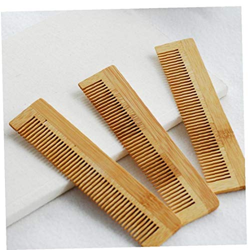CULER 1pcs Massaggio del Pettine di Legno di bambù...