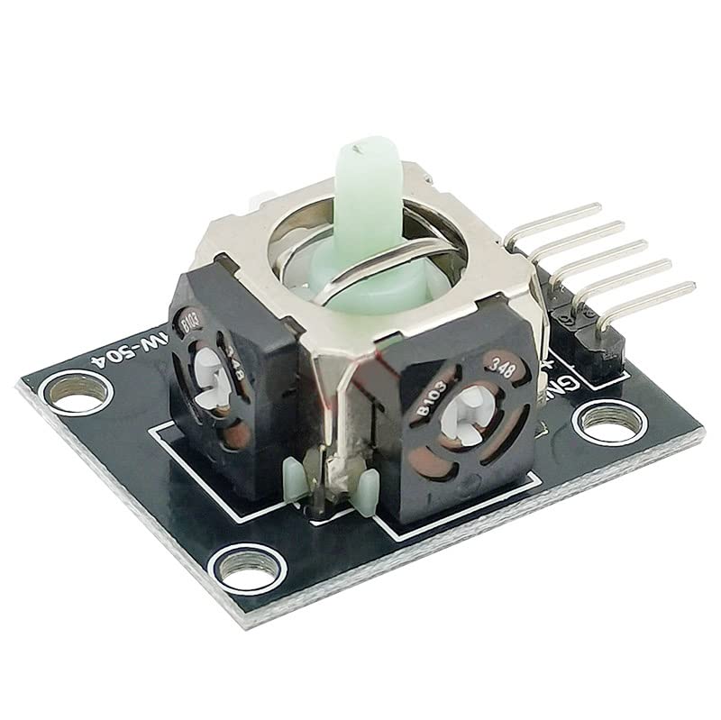 Miniatura 4 de 6Pcs PS2 Joystick Sensor Game Controller XY Dual-axis Joystick Breakout Module Compatible with Arduino