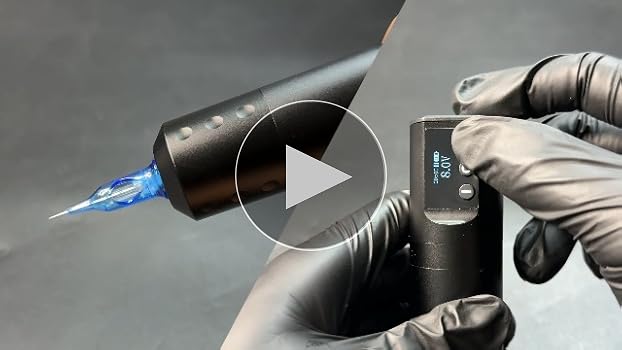 tattoo pen ましん Rotary Tattoo Gun Kit, Tattoo Machine Pen with Battery and