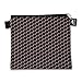 Nordic By Nature 4 Pack - Reusable Sandwich Bags Dishwasher Safe BPA Free - Durable Washable Quick Dry Cloth Baggies -Reusable Snack Bags School Lunches - Easy Open Zipper - (Black Metal)