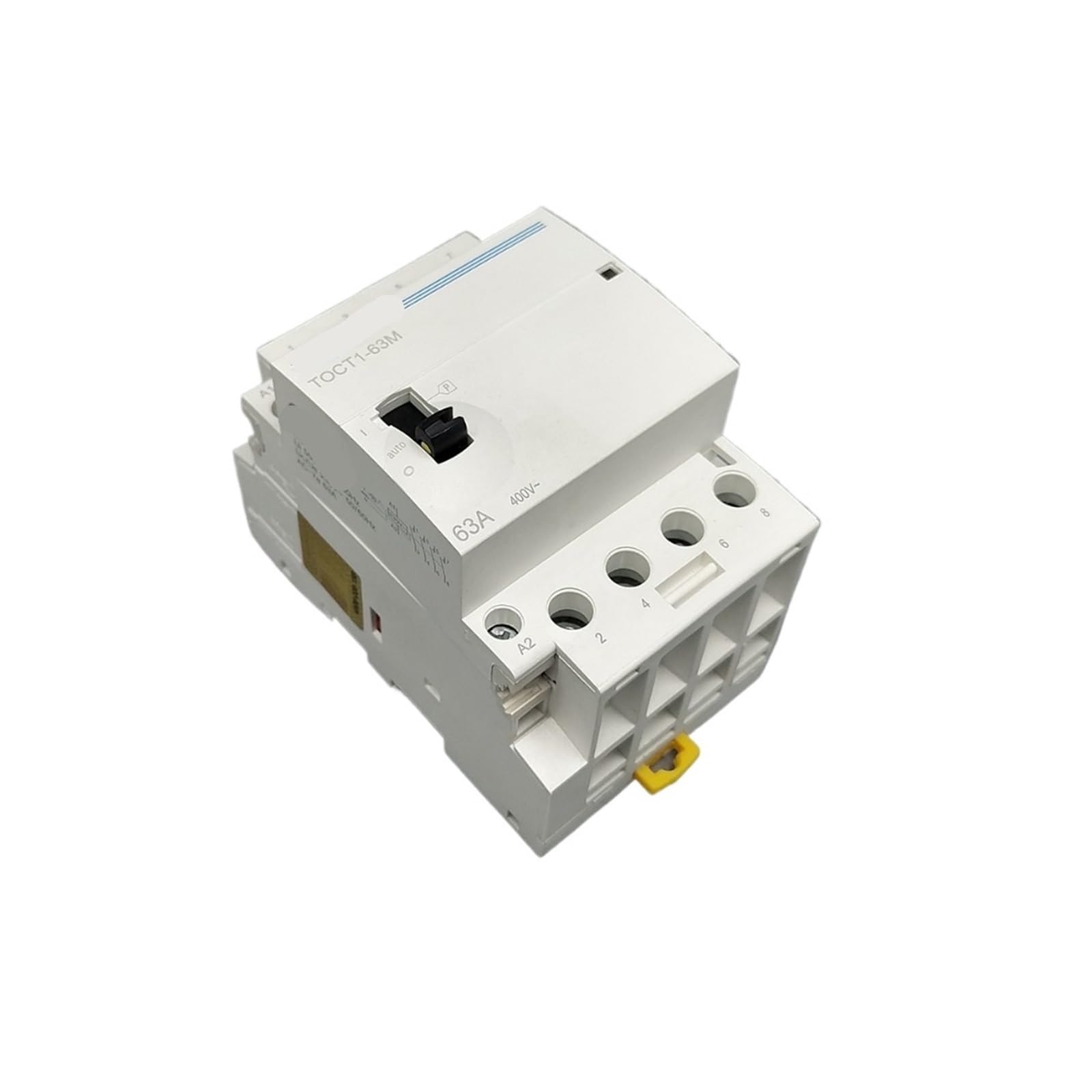 Domowy stycznik modułowy AC na szynie DIN TOCT1 4P 63A 220V/230V 50/60HZ z ręcznym przełącznikiem sterującym 4NO lub 2NO 2NC 4NC(4NO)